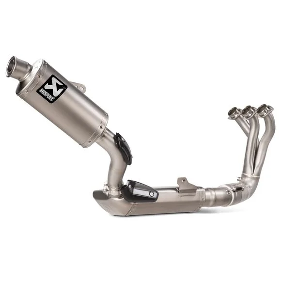 Ligne Complète Akrapovic Racing titane Embout titane – Gris Ref : SA0040 / 18103187