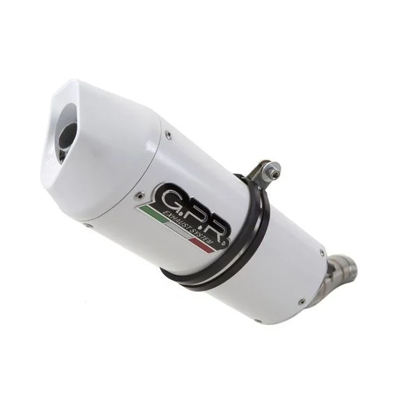 Ligne Complète GPR ALBUS WHITE EVO4YAMAHA 125 MT-125 – 2021 – 2024Ref : E5.CO.Y.218.CAT.ALB