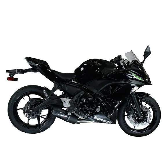 Ligne Complète GPR FURORE NERO EVO4 – NoirKAWASAKI 650 NINJA 650 ABS (EX650K) – 2021 – 2023Ref : GPR0539 / E5.CO.K.161.1.CAT.FNE5