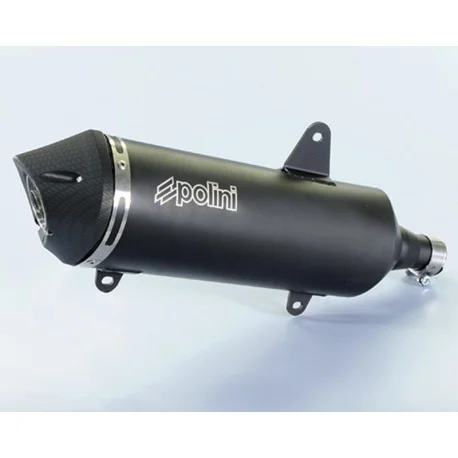 Ligne complete POLINI Aluminium noir – Peugeot
