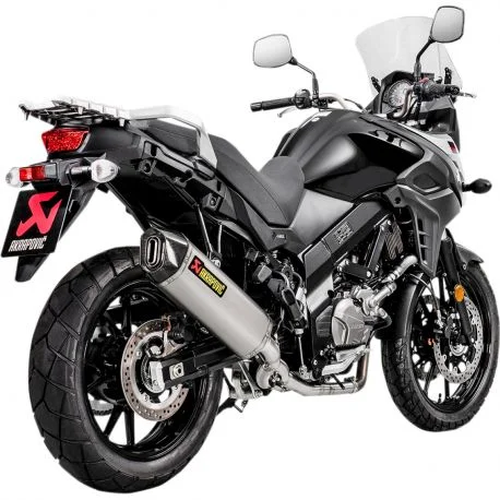 Ligne complete potd’Echappement AKRAPOVIC RACING LINE SUZUKI DL 650 V-STROM 2017-2024