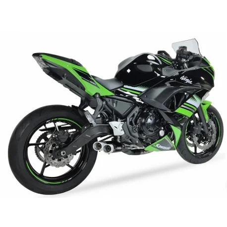 Ligne d’Echappement ixil hyperlow KAWASAKI Z650 NINJA 650 2017-2019