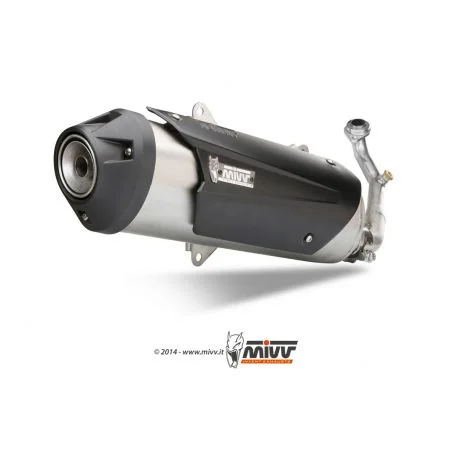 Ligne Echappement MIVV URBAN decatalyse PIAGGIO 400 MP3 500 MP3