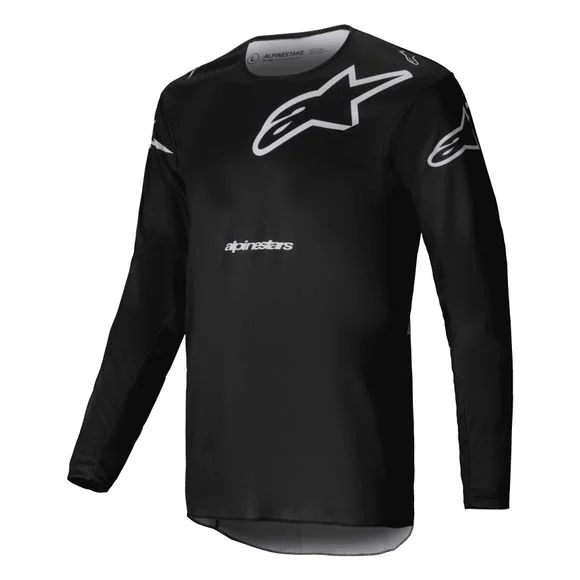 Maillot cross Alpinestars RACER – GRAPHITE 2025 – Noir / Gris Ref : AP3431