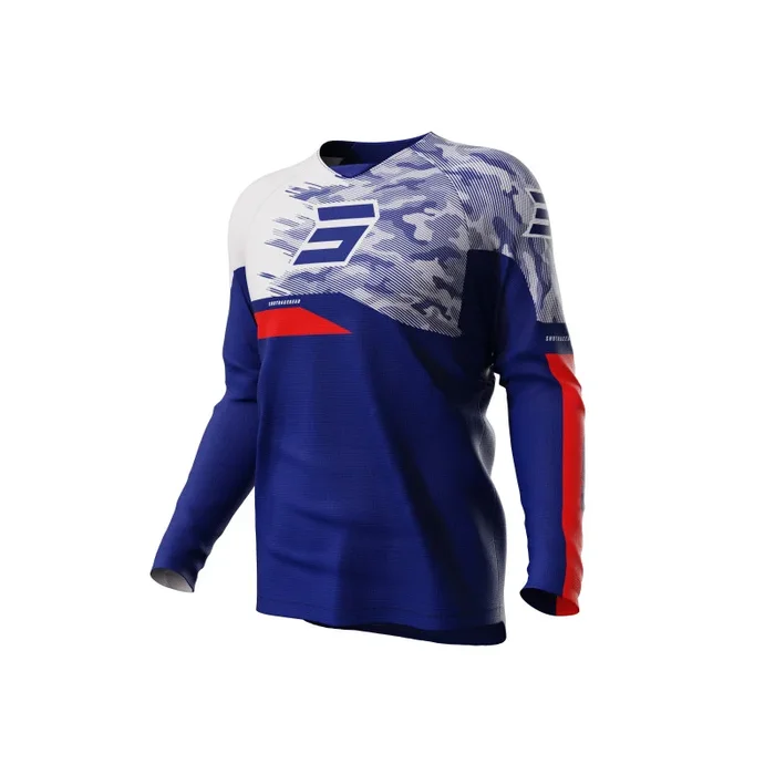 Maillot Cross Enfant SHOT DRAW MATRIX Bleu