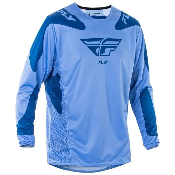 Maillot cross Fly KINETIC – SYM 2025 – Bleu / Bleu Ref : FL1614