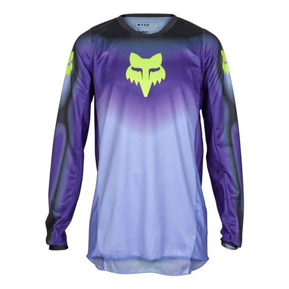 Maillot cross Fox 180 INTERFERE JERSEY 2024 – Noir / Bleu Ref : FX4612