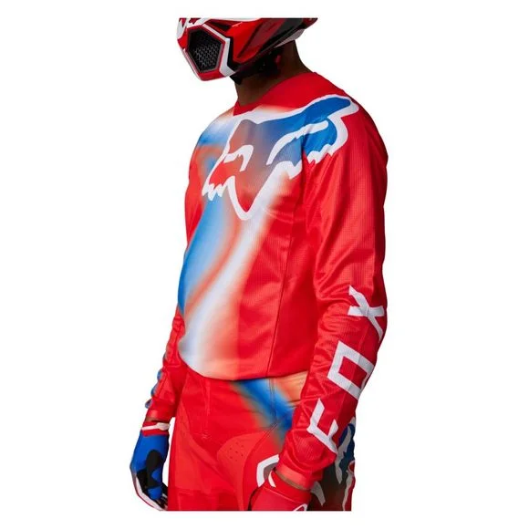 Maillot cross Fox 180 TORSYK 2024 – Rouge / Noir Ref : FX3751-C55753