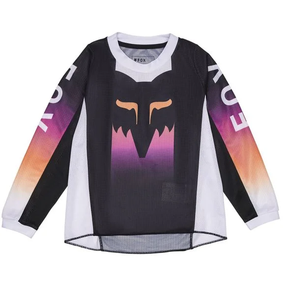 Maillot cross Fox ENFANTS GIRLS 180 FLORA – Noir / Rose Ref : FX4175