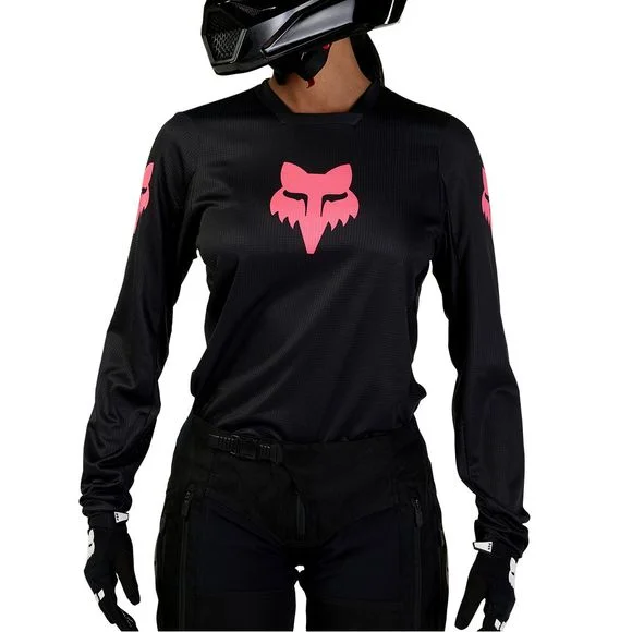 Maillot cross Fox WOMEN&rsquo;S BLACKOUT 2025 – Noir Ref : FX4169