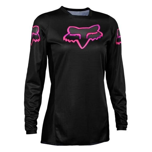 Maillot cross Fox WOMENS 180 BLACKOUT 2023 – Noir / Rose Ref : FX3828