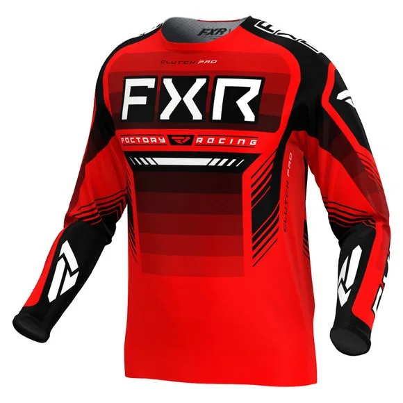 Maillot cross FXR CLUTCH PRO 24 2024 – Rouge / Noir Ref : FXR0438