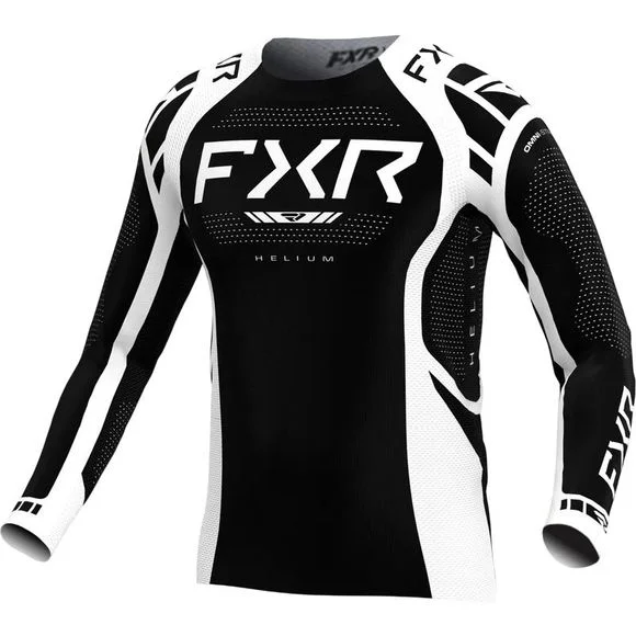 Maillot cross FXR HELIUM MX 25.7 2025 – Noir / Blanc Ref : FXR1573
