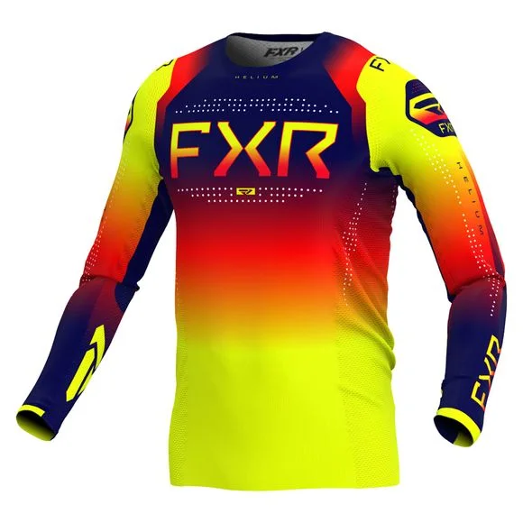 Maillot cross FXR YOUTH HELIUM 24 – Jaune / Rouge Ref : FXR0468
