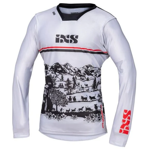 Maillot cross IXS Trigger 3.0 2023 – Blanc / Rouge Ref : IS1095