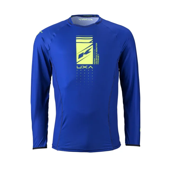 Maillot Cross KENNY TITANIUM SOLID Bleu