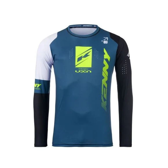 Maillot cross Kenny TRACK – ZOOM 2025 – Bleu Ref : KE2362