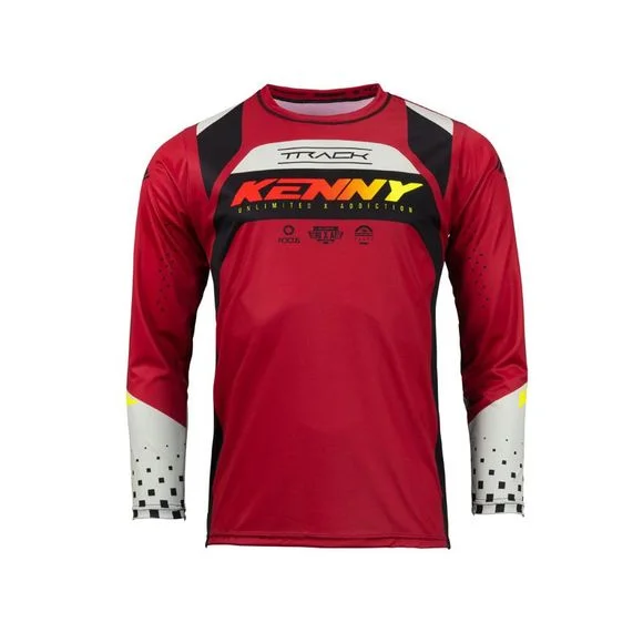 Maillot cross Kenny TRACK FOCUS 2024 – Rouge Ref : KE1736-C64885