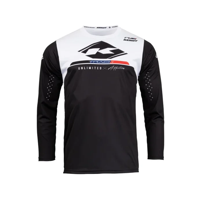 Maillot Cross KENNY TRACK RAW Enfant Noir