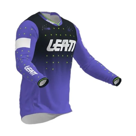 Maillot cross Leatt 4.5 LITE 2024 – Noir / Violet Ref : LB0746