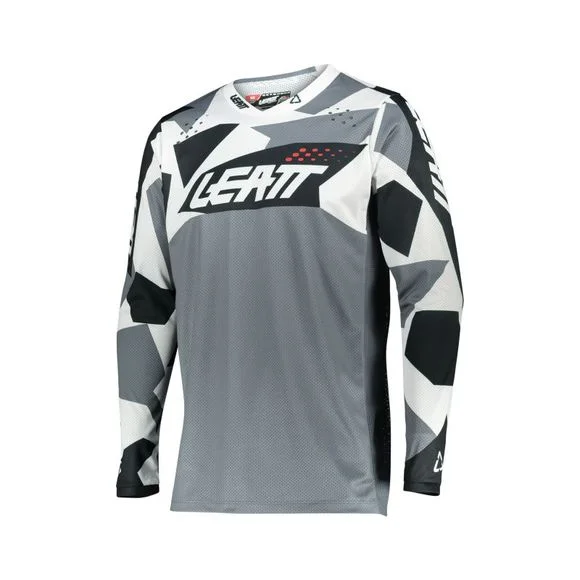 Maillot cross Leatt 4.5 LITE – CAMO 2022 – Gris / Noir Ref : LB0487