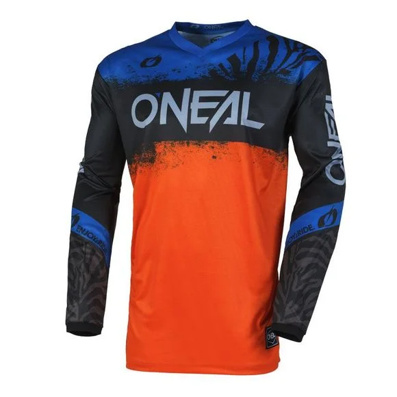 Maillot cross O’Neal ELEMENT – SHOCKER – ENFANT – Bleu / Orange Ref : OL2084