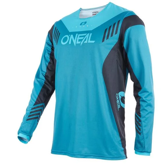 Maillot cross O’Neal ELEMENT HYBRID V.22 – PETROL TEAL 2022 – Bleu / Noir Ref : OL1863