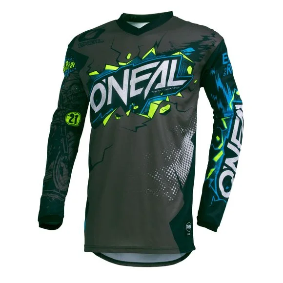 Maillot cross O’Neal ELEMENT YOUTH – VILLAIN – GRAY – Gris Ref : OL1119