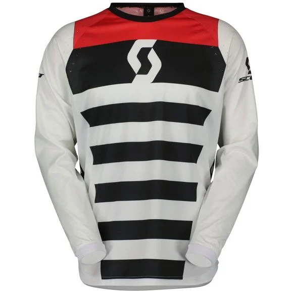 Maillot cross Scott EVO RACE 2024 – Blanc / Rouge Ref : SCO1509