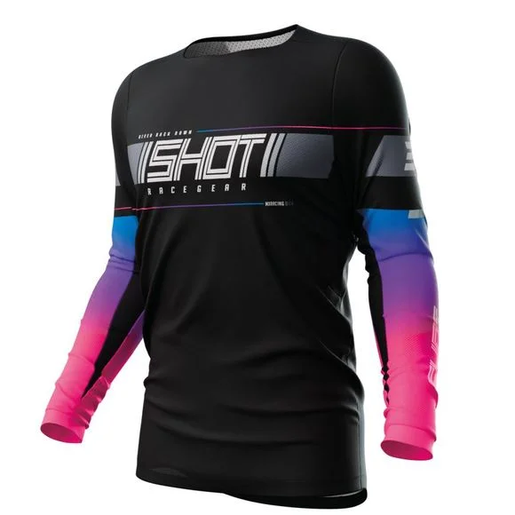 Maillot cross Shot CONTACT – INDY 2023 – Bleu Ref : SO2504