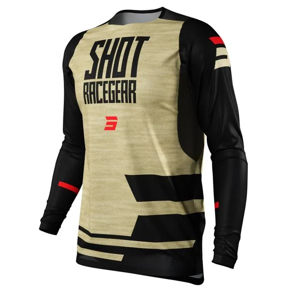 Maillot cross Shot CONTACT – LOOM SAND 2022 – Beige / Noir Ref : SO2092