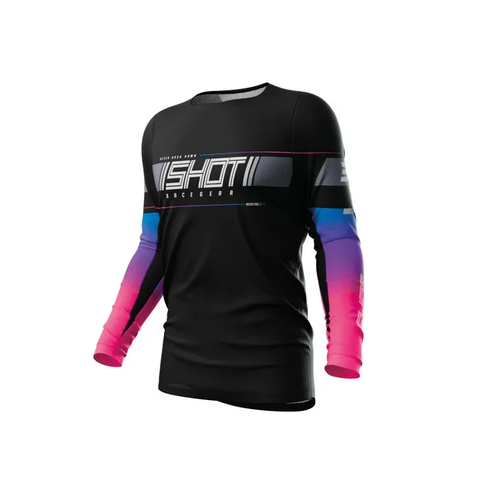 Maillot Cross SHOT CONTACT INDY Noir