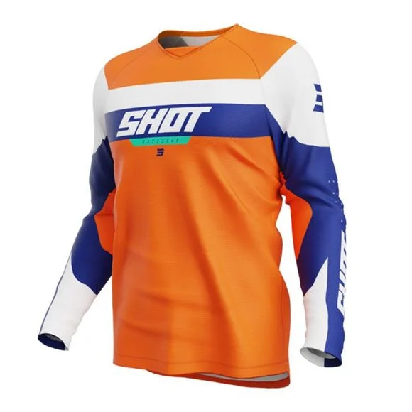 Maillot cross Shot DRAW – LEAGUE – ENFANT – Orange Ref : SO2685