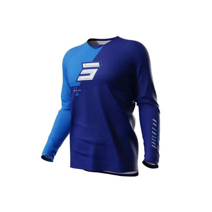Maillot Cross SHOT DRAW SQUAD Bleu