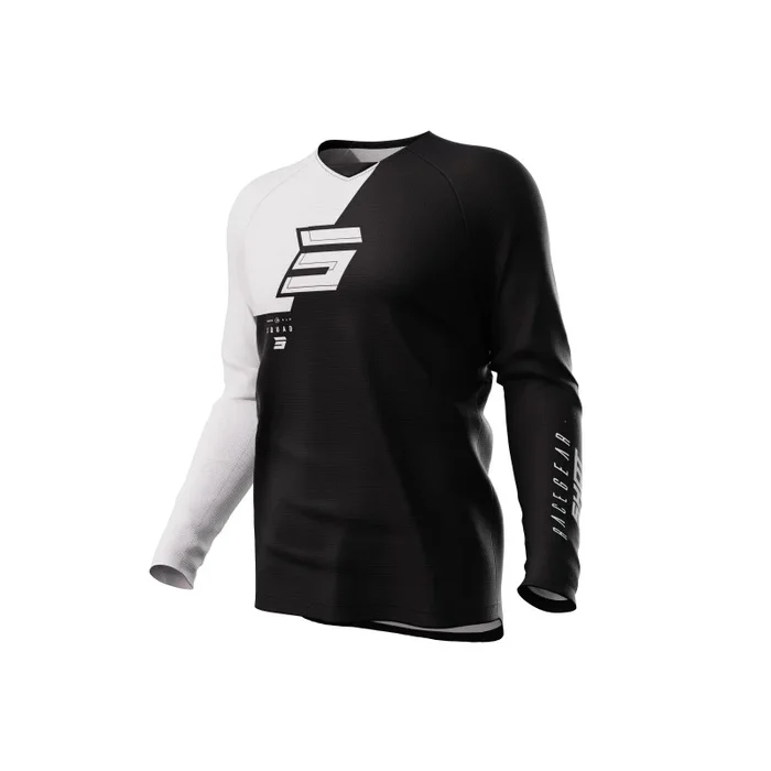 Maillot Cross SHOT DRAW SQUAD Noir