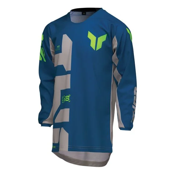 Maillot cross Thor LAUNCH FORGE – ENFANT – Bleu Ref : TO3032