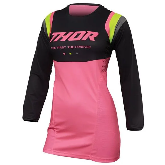 Maillot cross Thor PULSE REV FEMME 2024 – Rose Ref : TO2695