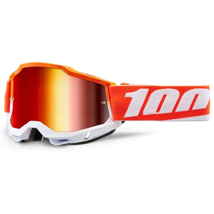 Masque Cross ACCURI 2 Matigofun Ecran Miroir Rouge
