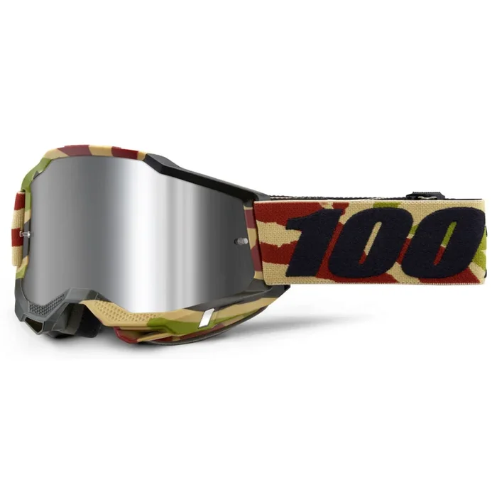Masque Cross ACCURI 2 Mission Ecran Miroir Argent Flash