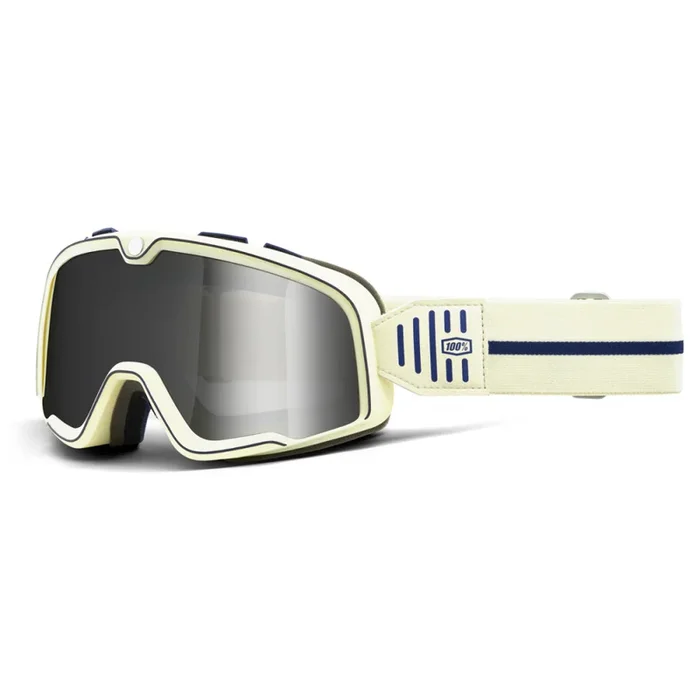 Masque Cross BARSTOW Arno Ecran Miroir Argent Flash
