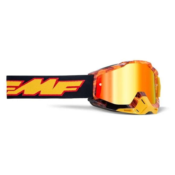 Masque cross FMF VISION POWERBOMB SPARK IRIDIUM 2022 – Noir / Orange Ref : FMF VISION0008 / F5003700005