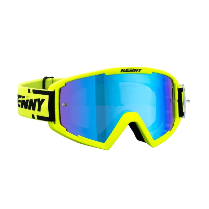 Masque Cross KENNY TRACK+ Jaune Fluo