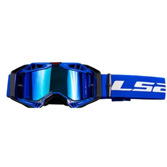Masque cross LS2 AURA IRIDIUM VISOR 2024 – Bleu / Noir Ref : LS0912 / 7201002026