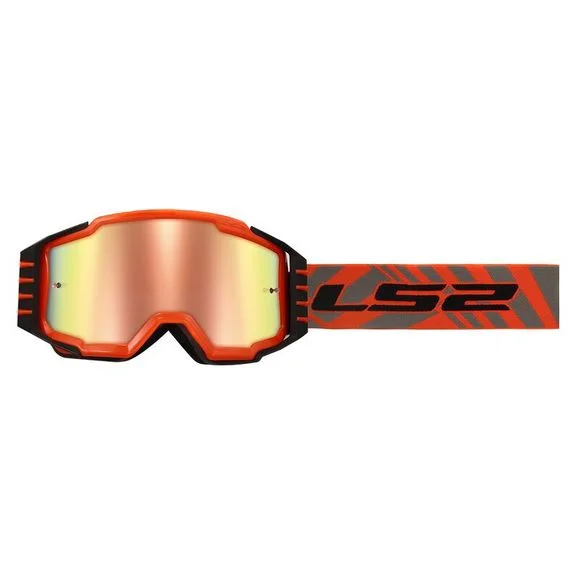 Masque cross LS2 CHARGER PRO IRIDIUM VISOR 2024 – Orange Ref : LS0953 / 7202012052