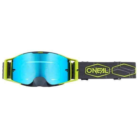 Masque cross O’Neal B-30 – HEXX V.22 – GRAY NEON YELLOW IRIDIUM 2023 – Gris / Jaune Ref : OL1808 / 6032-200