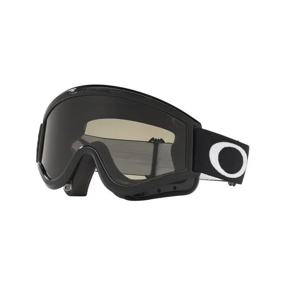 Masque cross Oakley L FRAME MX – JET BLACK 2025 – Noir / Gris Ref : OK1844 / 8009307001