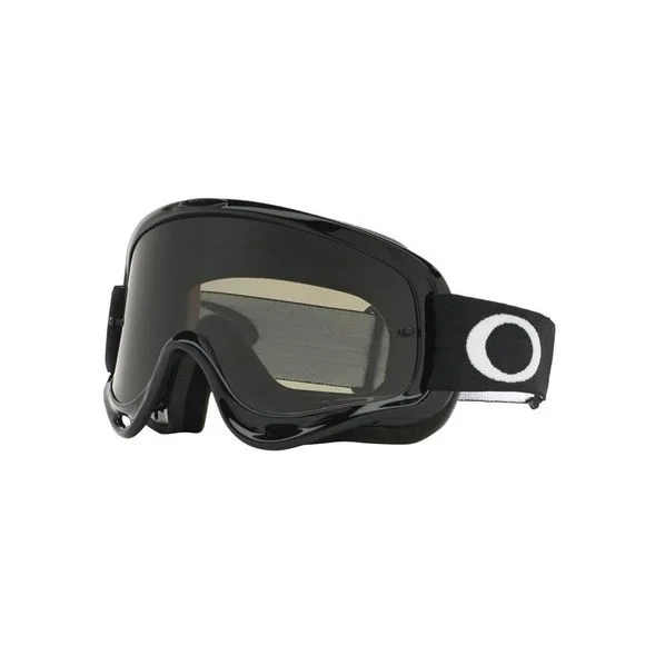 Masque cross Oakley O Frame MX Sand Jet Black écran Dark Grey + transparent 2024 – Noir Ref : OK1632 / 8007823001