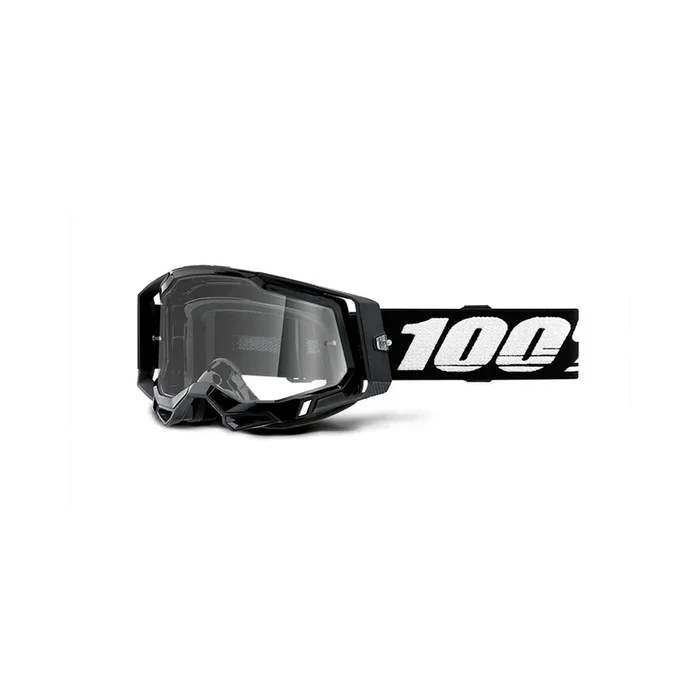 Masque Cross RACECRAFT 2 Noir – Ecran Clair