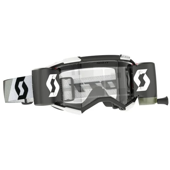 Masque cross Scott Fury WFS – premium black/white clear works 2024 – Noir / Blanc Ref : SCO1373 / 2785967702113
