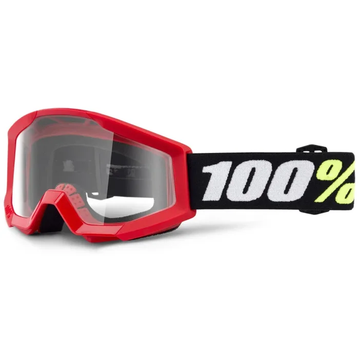 Masque Cross STRATA MINI Rouge – Ecran Clair